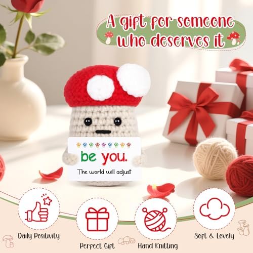 Agantree art Self Care Mushroom Desk Decor Relaxation Gifts Be You The