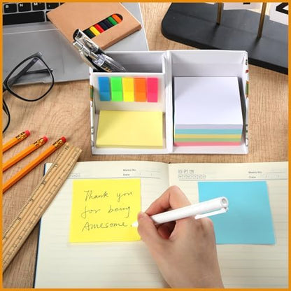 Eaasty Teacher Appreciation Gifts Sticky Notes Organizer with Pen
