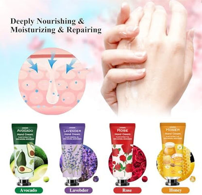 ANKOOY 20 Pack Hand Cream Gifts Set,Hand Lotion for Dry Hands,Stocking