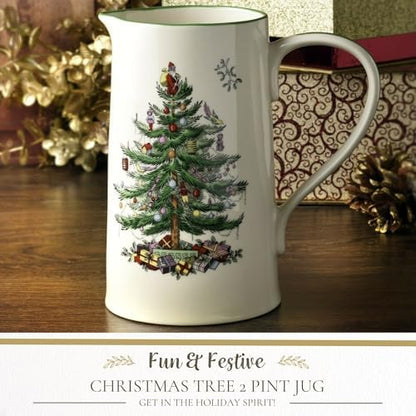 Spode – Christmas Tree – Spode Christmas Tree 2 Pint Jug – 32 Oz