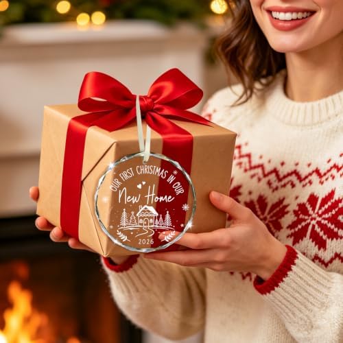 New Home Ornament 2026, First Christmas in New Home Ornament - New