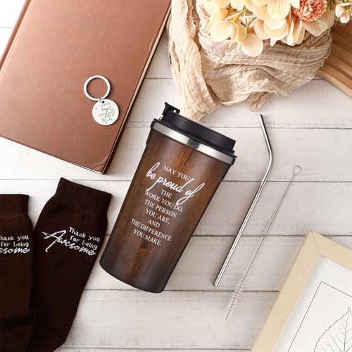 Roshtia 3 Sets Thank You Gift for Men Employee Appreciation Gift Set