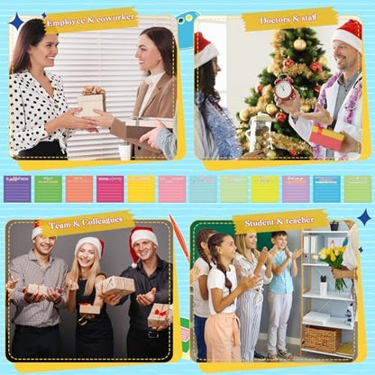 Yinder 24 Pcs Inspirational Sticky Notes Gifts, Appreciation, Dark