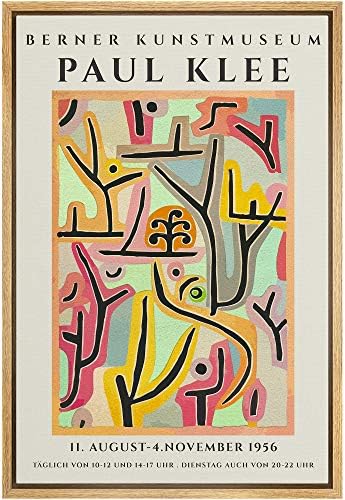 IDEA4WALL Framed Canvas Print Wall Art Paul Klee Master Artist