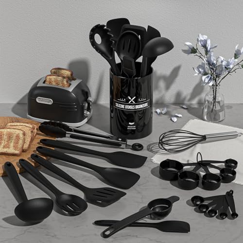 Silicone Kitchen Utensils Set, Umite Chef 22Pcs Cooking Utensils