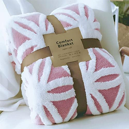LOMAO Sherpa Fleece Blanket Gifts for Mom Dad Cozy Soft Throw Blanket