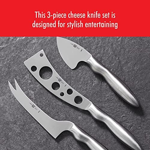 ZWILLING Collection 3-pc Cheese Knife Set for Charcuterie Board, Gift
