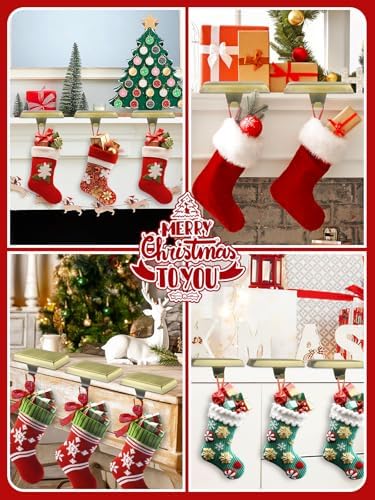 EBANKU Christmas Stocking Holder, 8 Packs