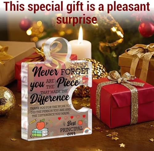 Principal Appreciation Gifts for Women Men, Retirement Gifts