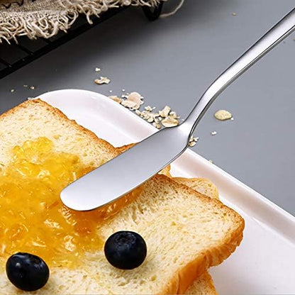 VANRA Cheese Spreader Knife Set 4-Piece Stainless Steel Butter Knife
