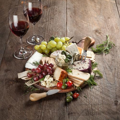 Twine Gourmet Cheese Knives - Stainless Steel Knife Set - Charcuterie