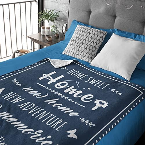 Yamco New Home Gifts Blanket - House Warming Gifts for New Home 60" X
