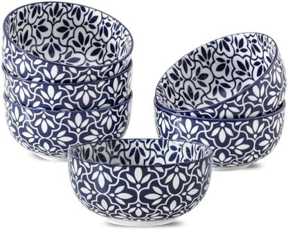 Cereal Bowls Set of 6, 28 Ounces Soup Bowls