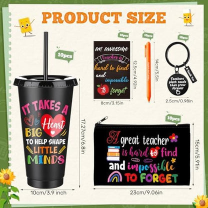 Funnymoom 50Pcs Teacher Gifts in Bulk for Birthday Holiday