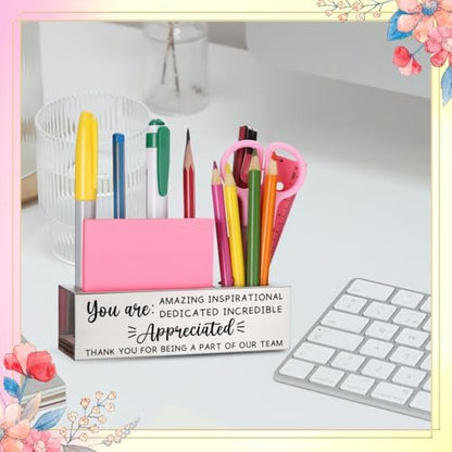 Team Appreciation Gift Pen Holder "You Are Amazing Inspirational