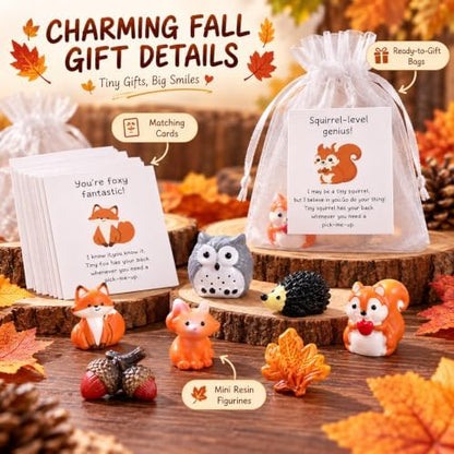 48 Sets Thanksgiving Positive Gifts Fall Party Favors Fall Thank-You
