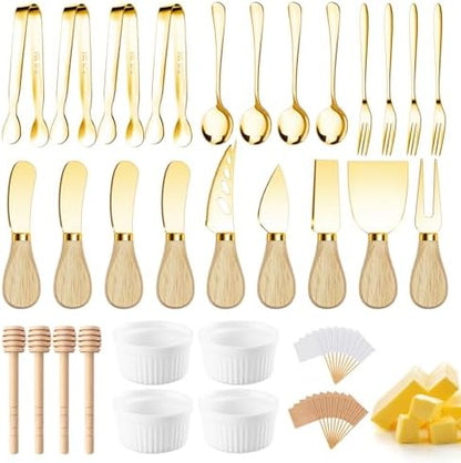 Charcuterie Boards Accessories Gold Charcuterie Utensils Cheese