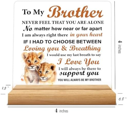 Brother Gifts for Brother from Sister Bro, Birthday Gifts for Brother