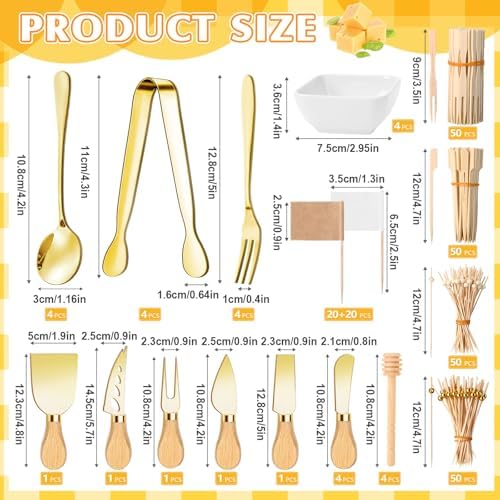 270 Pcs Charcuterie Board Accessories Charcuterie Utensils Cheese
