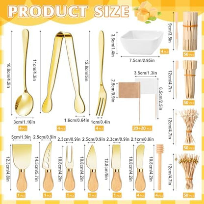 270 Pcs Charcuterie Board Accessories Charcuterie Utensils Cheese