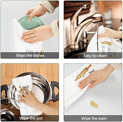 Nialnant Funny Kitchen Towels, Housewarming Gifts New Home