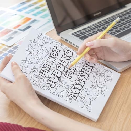 Tenceur 12 Pcs Social Worker Coloring Books Appreciation Gifts for