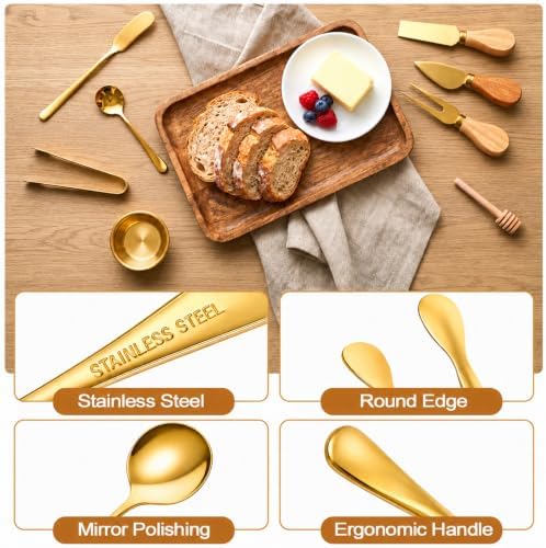 48 Pieces Charcuterie Board Accessories Cheese Butter Spreader Knife