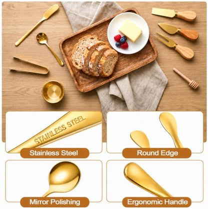 48 Pieces Charcuterie Board Accessories Cheese Butter Spreader Knife