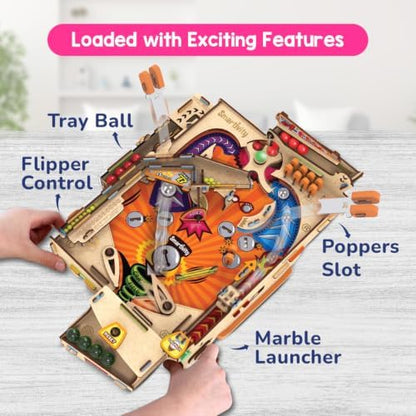 Smartivity DIY Pinball Machine I Global Award Winning Game Ages 8-99