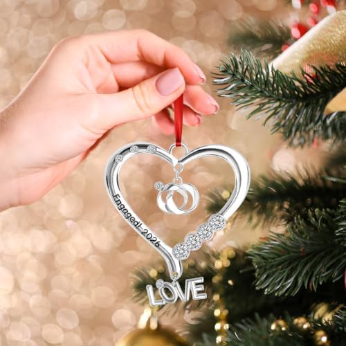Engagement Ornament 2026 Engaged Christmas Ornament 2026 First