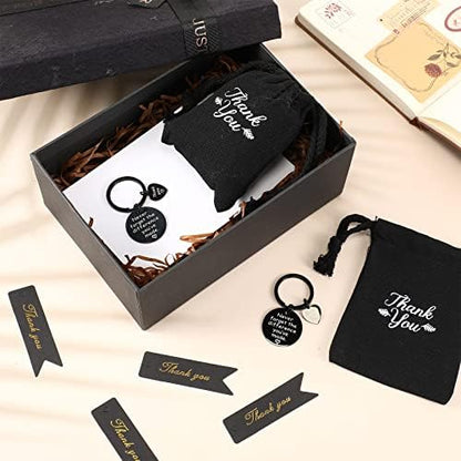 Yinkin 36 Pcs Employee Appreciation Gift Bulk Thank You Keychain