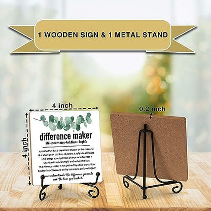 Difference Maker Definition Desk Decor, Thank You Gifts For Women Men