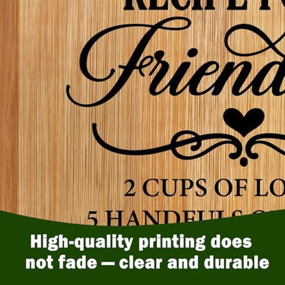 Lacama Friendship Gifts for Women Cutting Board for Kitchen, Best
