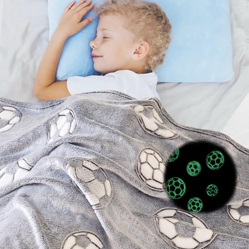 Wajade Soccer Gifts Toys for Boys Girls - Glow in The Dark Soccer