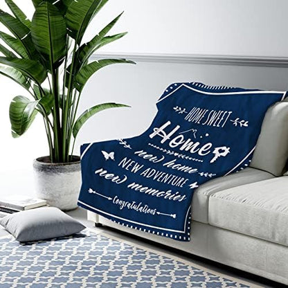 Yamco New Home Gifts Blanket - House Warming Gifts for New Home 60" X
