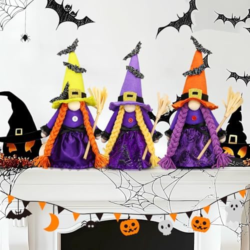 Lovinland Halloween Decorations Indoor - Halloween Gnomes for Office