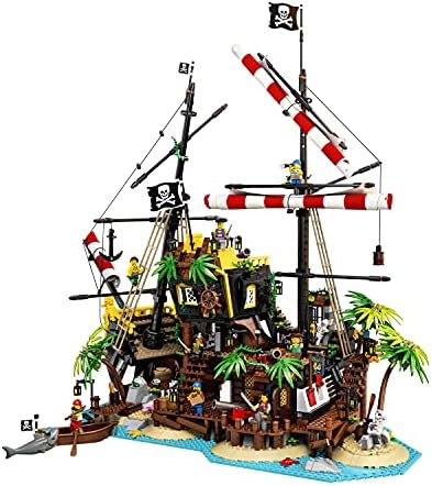 LEGO Ideas Pirates of Barracuda Bay 21322 Building Kit, Cool Pirate