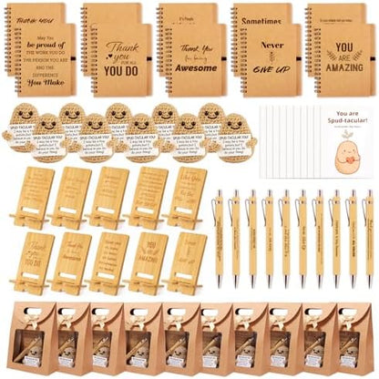60 PCS/10 Sets Teacher Employee Appreciation Gifts Bulk – Thank You