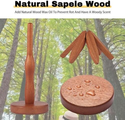 Wood Foldable Tree Trivets for Hot Dishes/Pot/Bowl/Teapot/Hot Pot