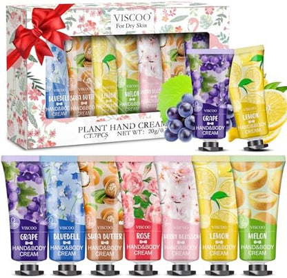 VISCOO 7 Pack Hand Cream Gifts Set for Women, Teacher Appreciation