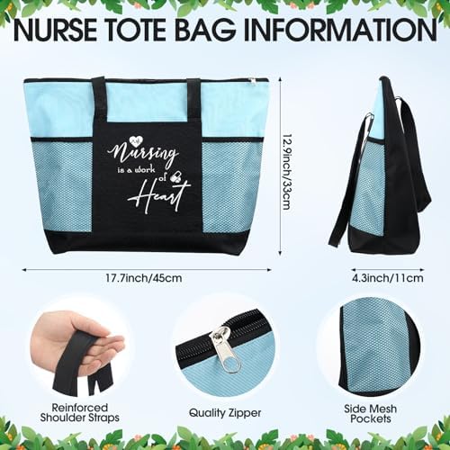 Willinglong Nurse Appreciation Gifts for Women, Blue, 5 Pcs