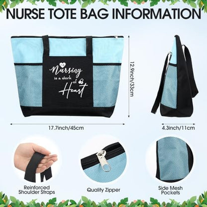 Willinglong Nurse Appreciation Gifts for Women, Blue, 5 Pcs
