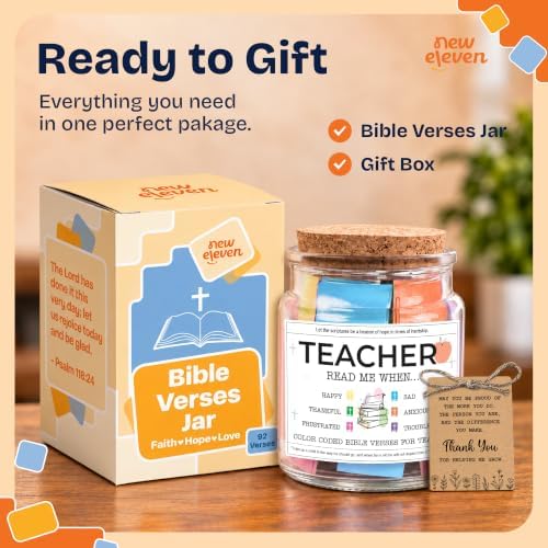NewEleven Teacher Gifts For Women, Men - Teacher Gifts, Appreciation