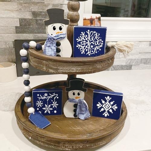 60pcs Small Christmas Stencils for Painting on Wood Ornaments