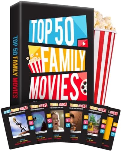 Family Movie Night Scratch Off Cards – Gifts for Families