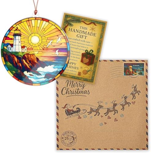 Lighthouse Ornaments for Christmas Tree, Christmas Ornaments 2026