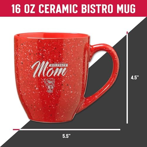 Rico Industries NCAA North Carolina State Wolfpack Mom 16 oz Team
