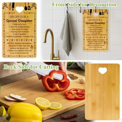 Birthday Daughter Cutting Board Gifts from Mom Parents for Daughters