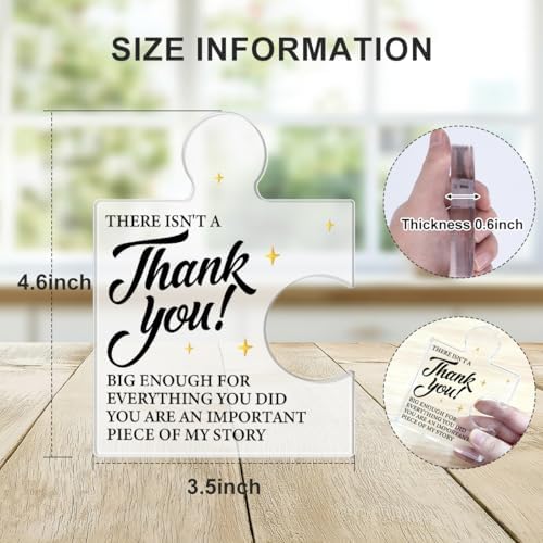 Thank You Gifts for Women Men, Gifts for Colleague Coworker Boss
