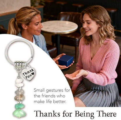 Never Forget the Difference You Make, Crystal Keychain Thank You Gift